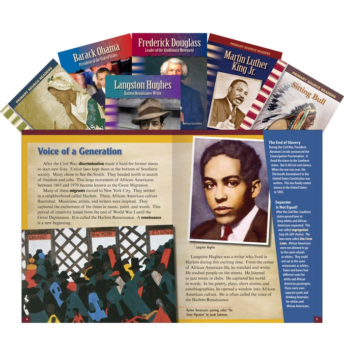 Teacher Created Materials Cultural Diversity Book Collection, Grades 6 to 8, Set of 7