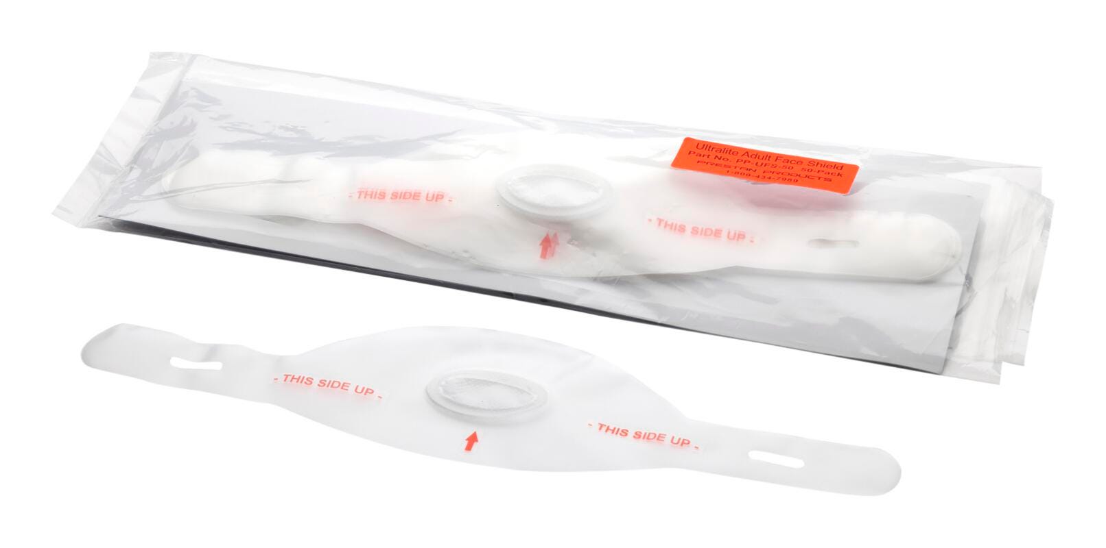 Prestan Ultralite Face Shields, Pack of 50 2000778