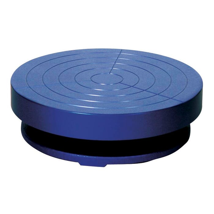 Shimpo Banding Wheel, 7 x 2-1/4 Inches, Blue