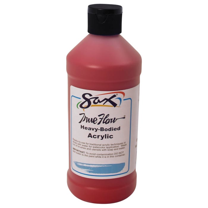 Sax Heavy Body Acrylic Paint, 1 Pint, Bright Red
