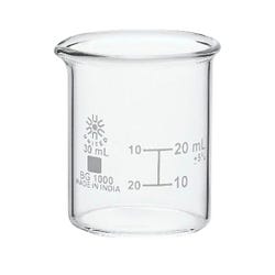 United Scientific Beakers, Low Form, Borosilicate glass, 30ml 2089952