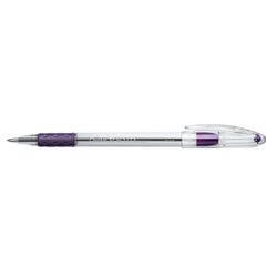 Pentel R.S.V.P. Ballpoint Pen, 0.7 mm, Violet, Pack of 12