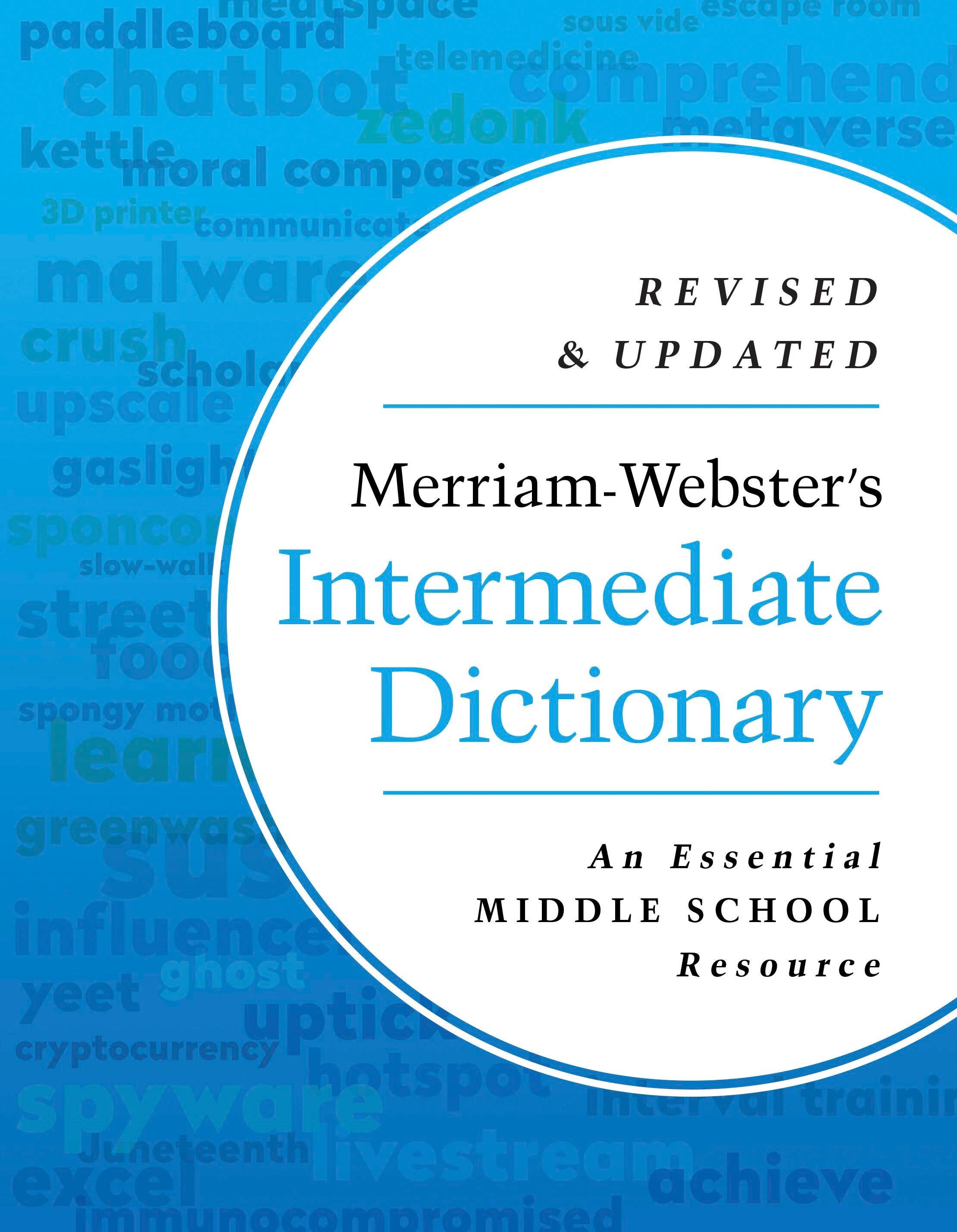 Merriam-Webster’s Intermediate Hardcover Dictionary, Grades 6 to 8 2139710