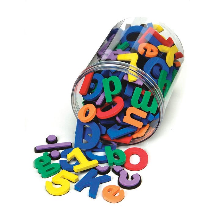 Wonderfoam Magnetic Letters and Numbers, Set of 110