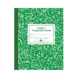 Roaring Spring Primary Composition Book, 9-3/4 x 7-3/4 Inches, 50 Sheets, Green