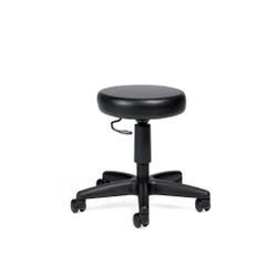 Global File Buddy Stools, 5 in Seat, 14 W x 14 D x 19 H in, Black