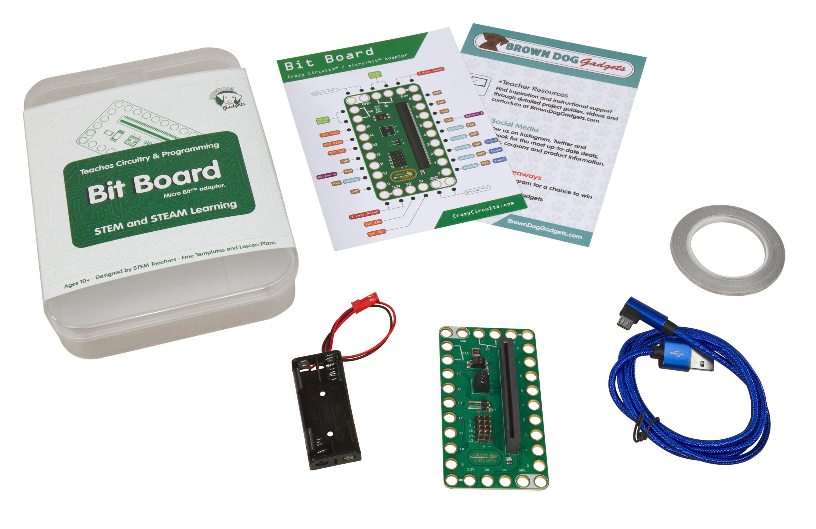 Brown Dog Gadgets Bit Board Basic, Item Number 2089229