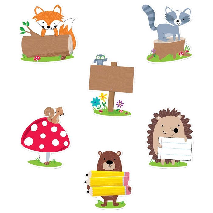 Creative Teaching Press Woodland Friends Cut-Outs