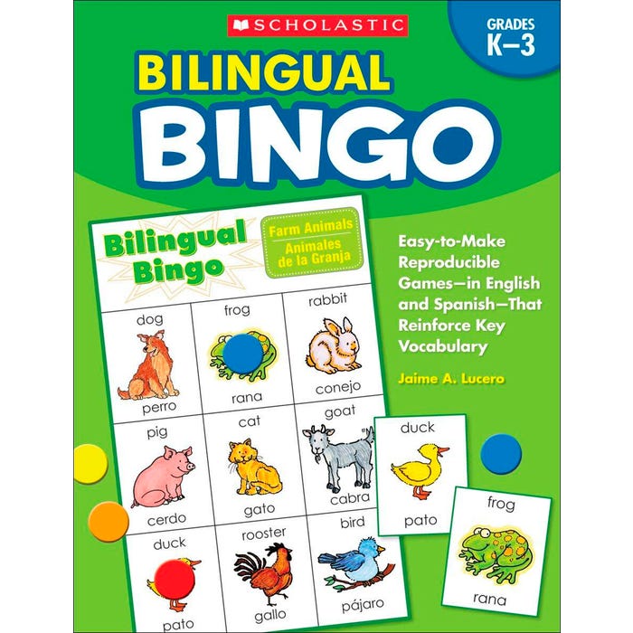 Scholastic Bilingual Bingo