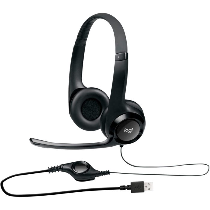 Binaural USB Headset