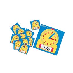 Learning Resources Write and Wipe Clocks Classroom Set, 25 Pieces 1391179