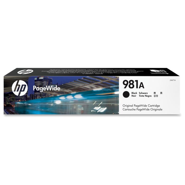 HP 981A Ink Cartridge, J3M71A, Black