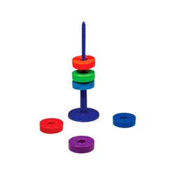Geyer Instructional Floating Magnet Rings, Set of 6