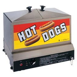 Steamin Demon Hot Dog Steamer and Bun Warmer 2150907