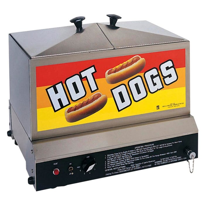 Steamin' Demon Hot Dog Steamer and Bun Warmer