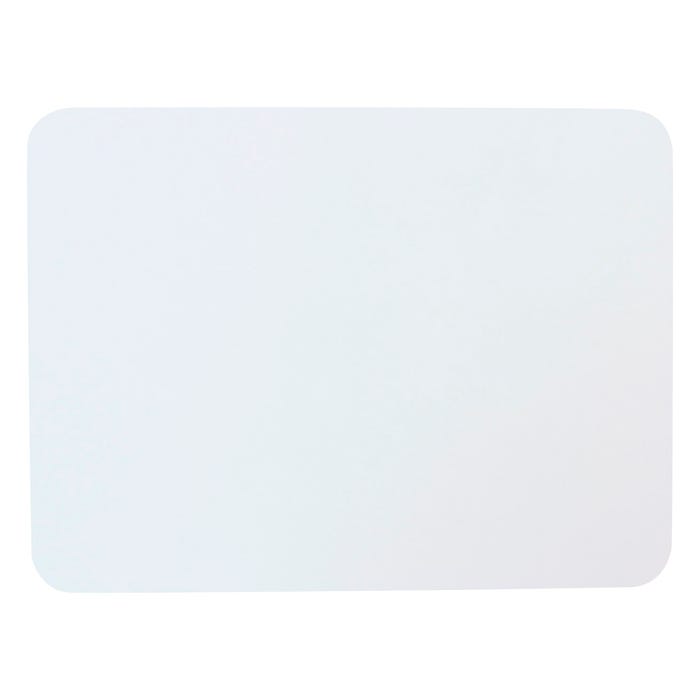 School Smart Student Dry Erase Board, 9 x 12 Inches, Double-Sided, Plain