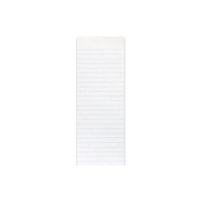 School Smart Ruled Spelling Slip, 3-1/2 x 8-1/2 Inches, White, Pack of 500