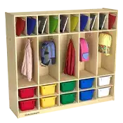 Childcraft Double-Tub Coat Locker