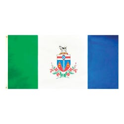 Annin Yukon Flag, Nylon, 3 x 6 ft, Item Number 1542897