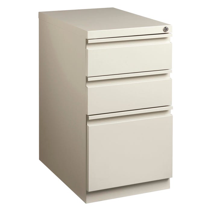 Lorell Mobile Putty Box/Box/File Full Extension Pedestal File, 15 x 20 x 27-3/4 Inches