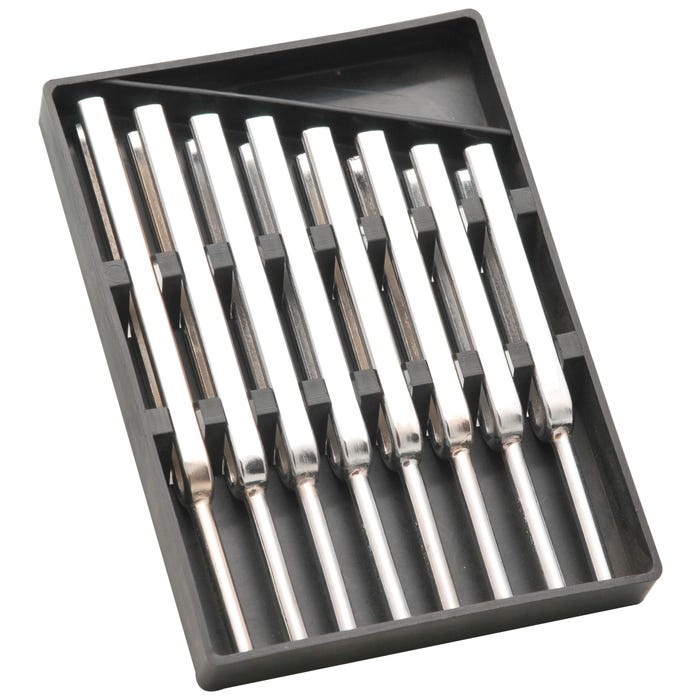 Eisco Labs Tuning Forks, Set of 8, Supplied in Plastic Case