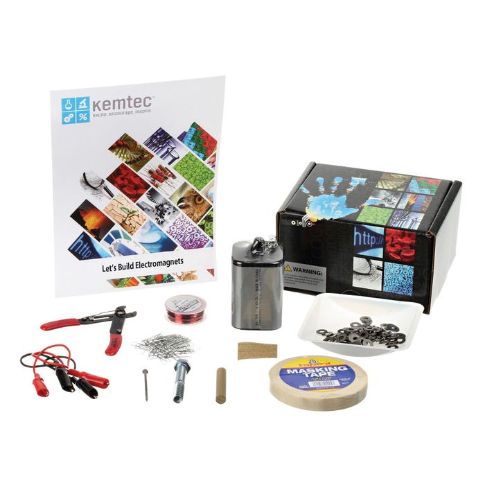 Kemtec Let's Build Electromagnets Single Kit
