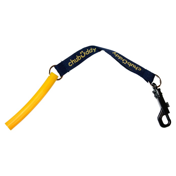 ChuBuddy Big Strong Tube Clip On, 9/16 Inches, Yellow