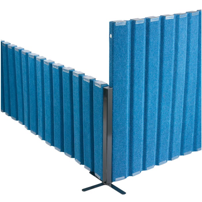 Angeles Sound Sponge 4-Sided Corner Post for Quite Divider, 2 x 30 x 2 Inches, Metal, Black