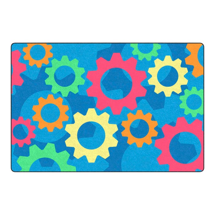 Childcraft ABC Furnishings STEAM Carpet, Rectangle