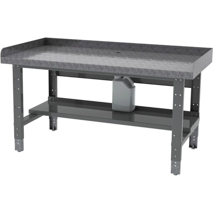 Greene Tear Down Bench with Perforated Top
