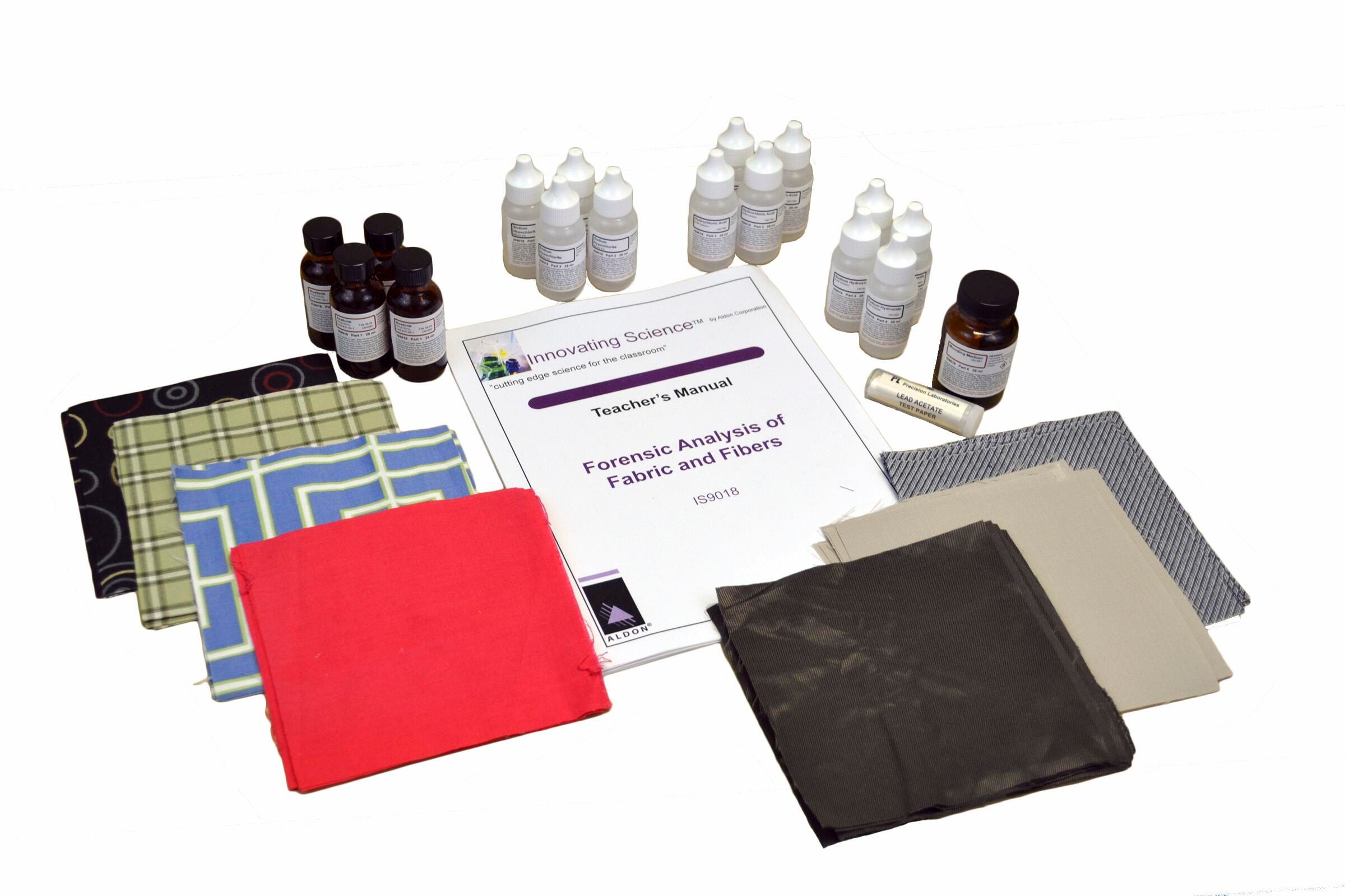 Image for Innovating Science Forensic Analysis of Fabric and Fibers from School Specialty