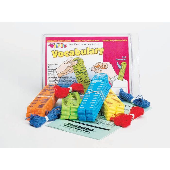 Learning Wrap-Ups Vocabulary Intro Kit