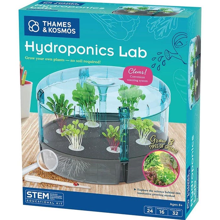 Thames & Kosmos Hydroponics Lab, 24 Pieces, Ages 8 and up