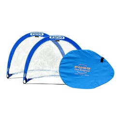 PUGG Micro Net Portable Goal, Blue, Set of 2