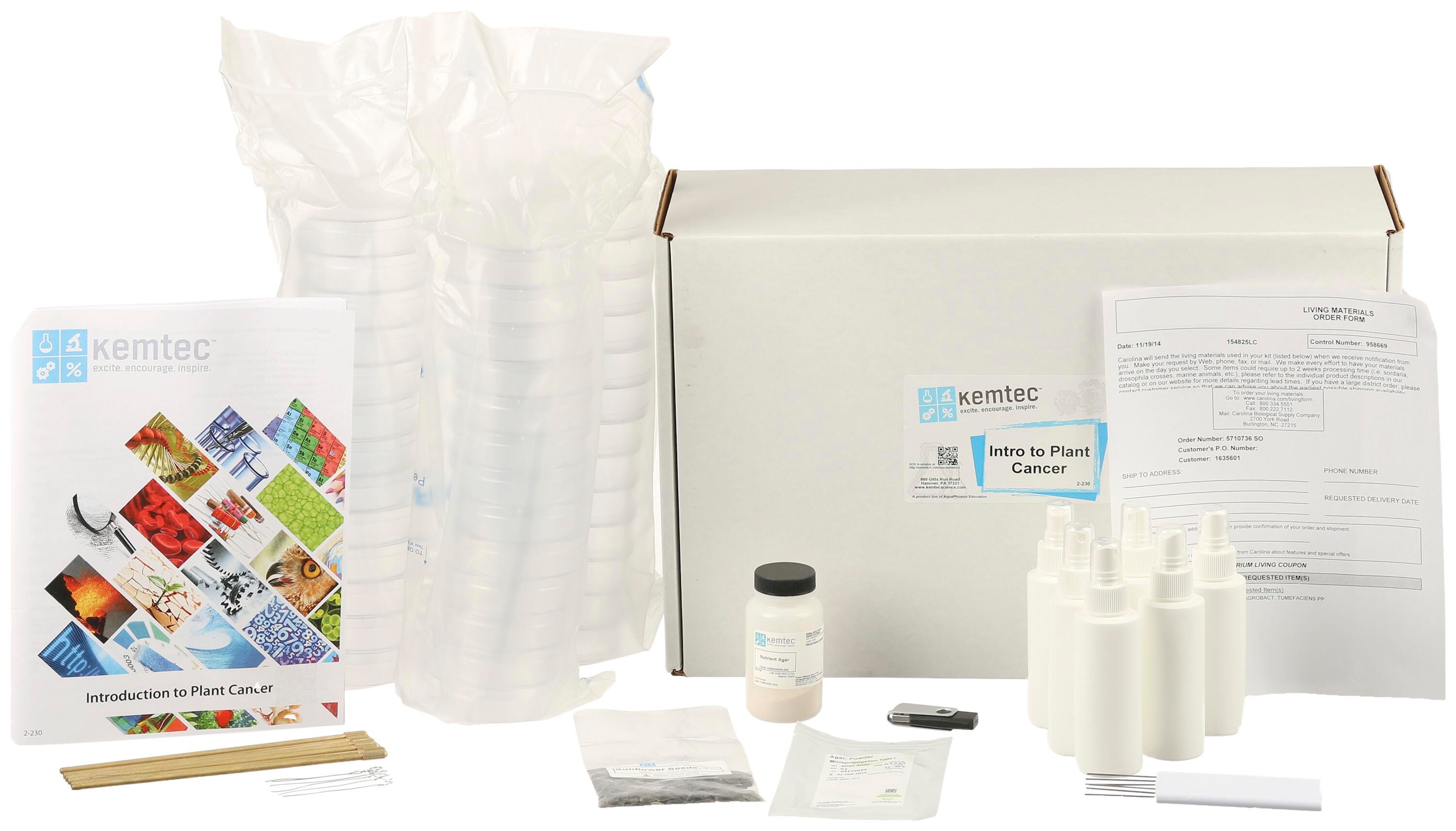 Image for Kemtec Plant Cancer Kit from School Specialty