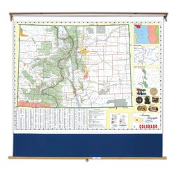 Nystrom Colorado Roller Map, Item Number 088622