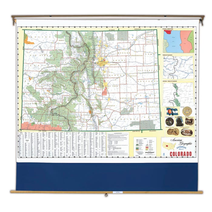 Nystrom Colorado Roller Map