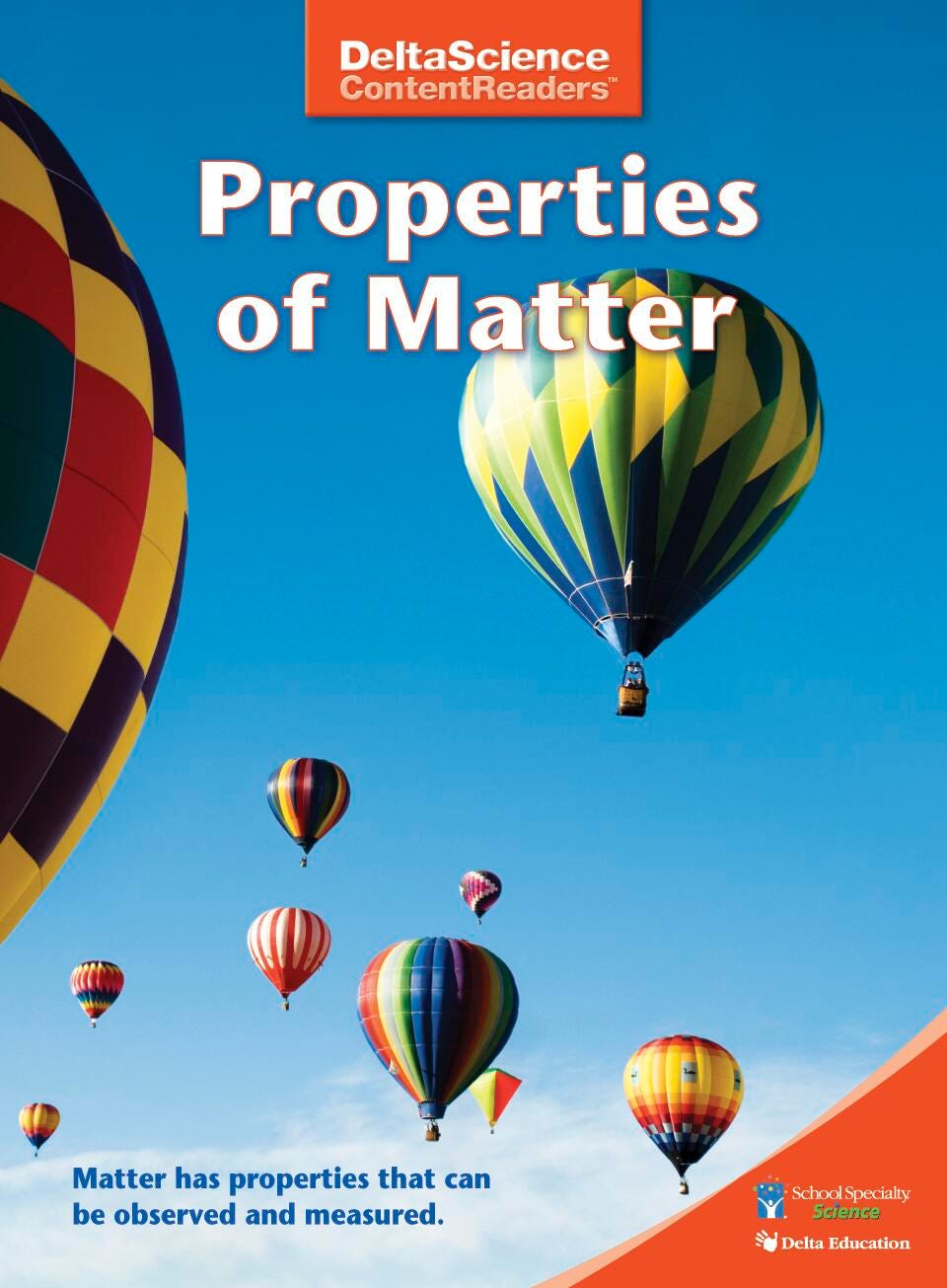 Delta Science Content Readers Properties of Matter Red Book, Pack of 8, Item Number 1278086