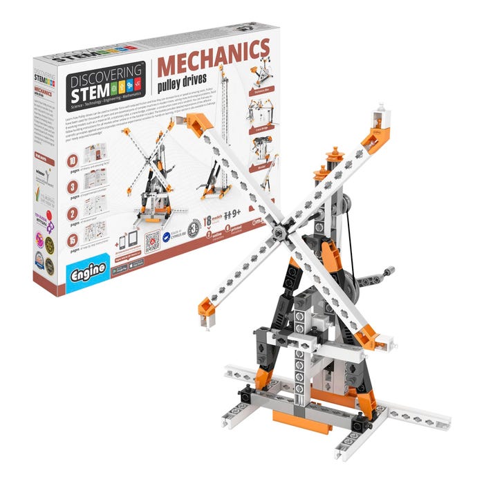 Engino STEM Mechanics: Pulley drives