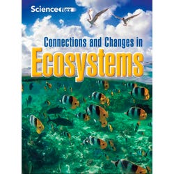 ScienceFLEX Connections and Changes in Ecosystems, Blue Reader, Pack of 4, Item Number 2013993