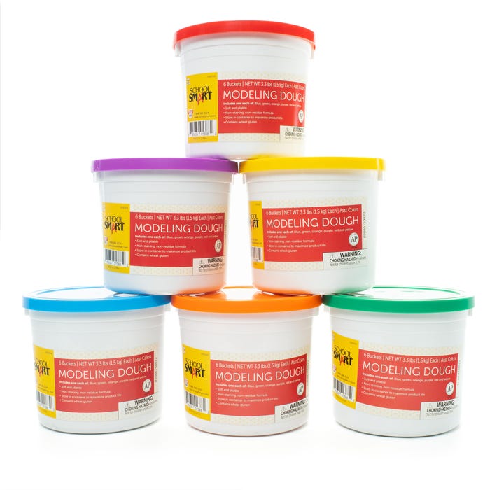 Creativity Street Plastic Modeling Tools Assortment - Modelling Clay, Modeling Dough - 4 Creativity Street Plastic Modeling Tools Assortment - Modelling Clay, Modeling Dough - 4