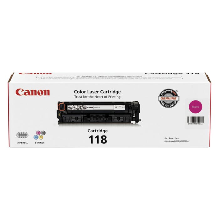 Canon Ink Toner Cartridge, CRTDG118MA, Magenta