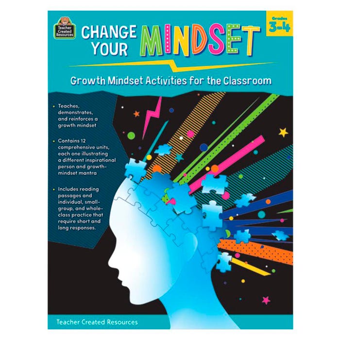 Grow Your Mindset: Growth Mindset Activities for the Classroom, Grades 3-4