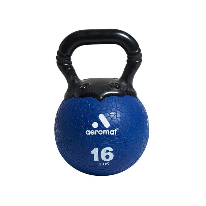 Aeromat Elite 16 lb Kettlebell, Blue