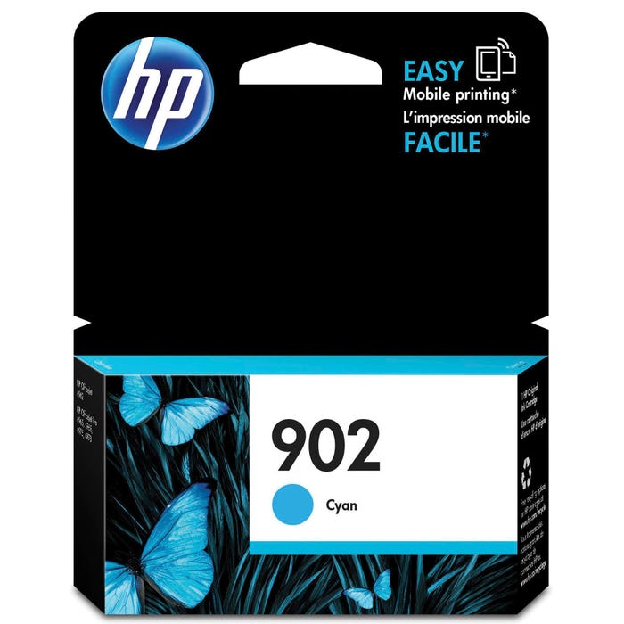 HP 902 Ink Cartridge, T6L86AN, Cyan