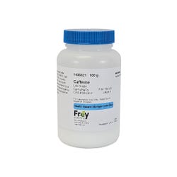 Frey Scientific Caffeine, White, Lab Grade 1495521
