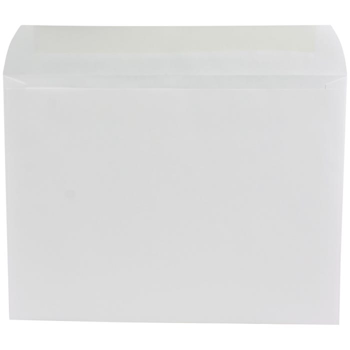 School Smart Side Opening Catalog Envelope, 9 x 12 Inches, White, Box of 250