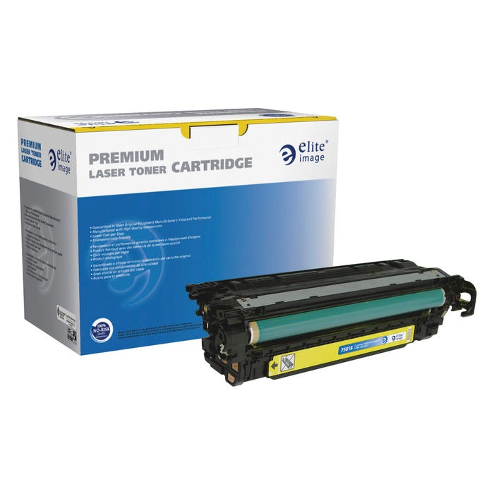 Elite Image Remanufactured Toner Cartridge for HP CE402A, Yellow
