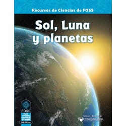 FOSS Third Edition Sun, Moon, and Planets Science Resources Book, Spanish, Pack of 16, Item Number 1408285
