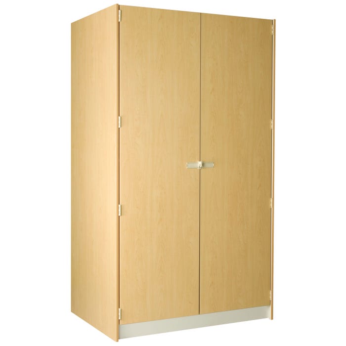 Stevens I.D. Systems 2 Compartment Instrument Storage, Solid Doors, 48 x 29 x 84 Inches